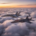 F/a-18 Super Hornet vs. F-35 Lightning II: Hvilken kampfly dominerer fremtidens luftkamp?